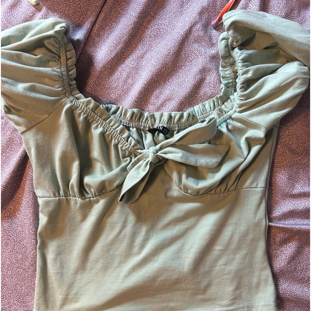 Light green shirt